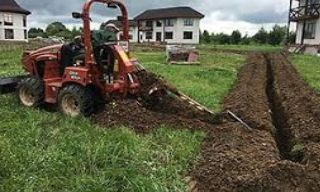 Копка траншей для водопровода в Хабаровске: цена за метр от 930 руб.