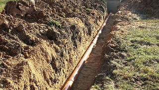 Копка траншей для водопровода в Хабаровске: цена за метр от 930 руб.